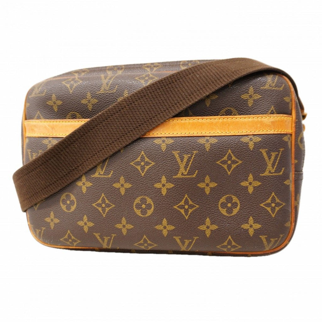 Louis Vuitton Shoulder Bag Monogram Reporter PM Brown