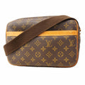 Louis Vuitton Shoulder Bag Monogram Reporter PM Brown