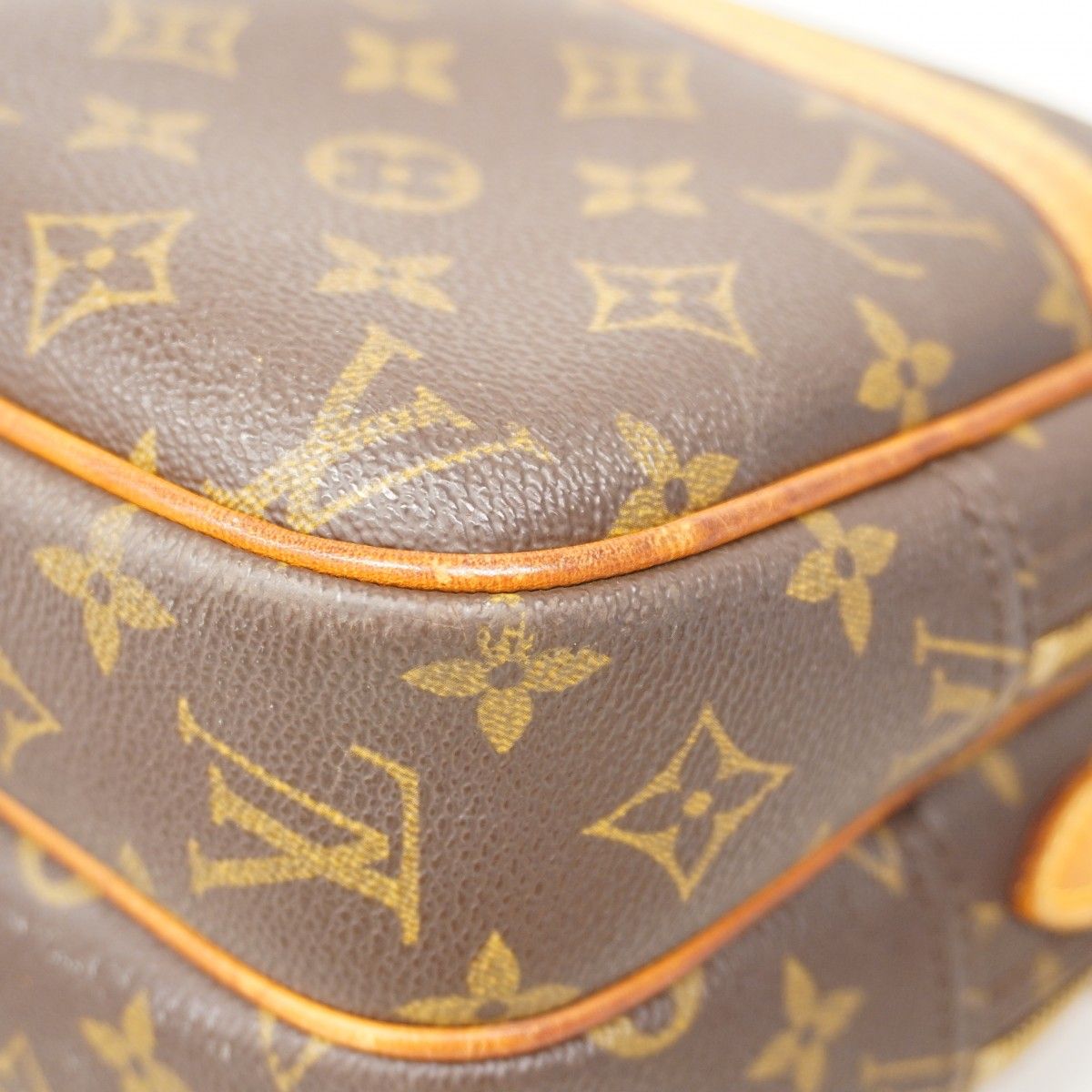 Louis Vuitton Shoulder Bag Monogram Reporter PM Brown — view 9