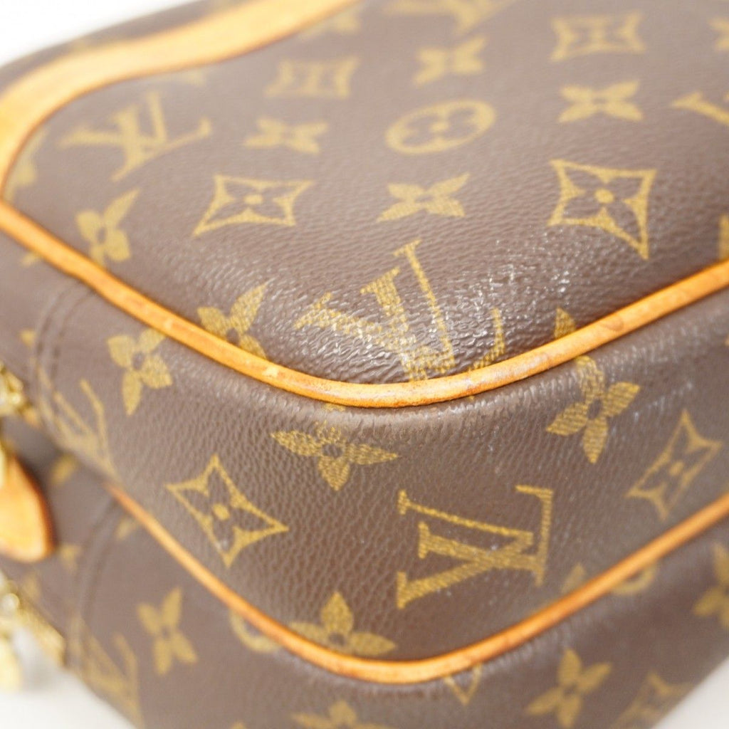 Louis Vuitton Shoulder Bag Monogram Reporter PM Brown — view 6