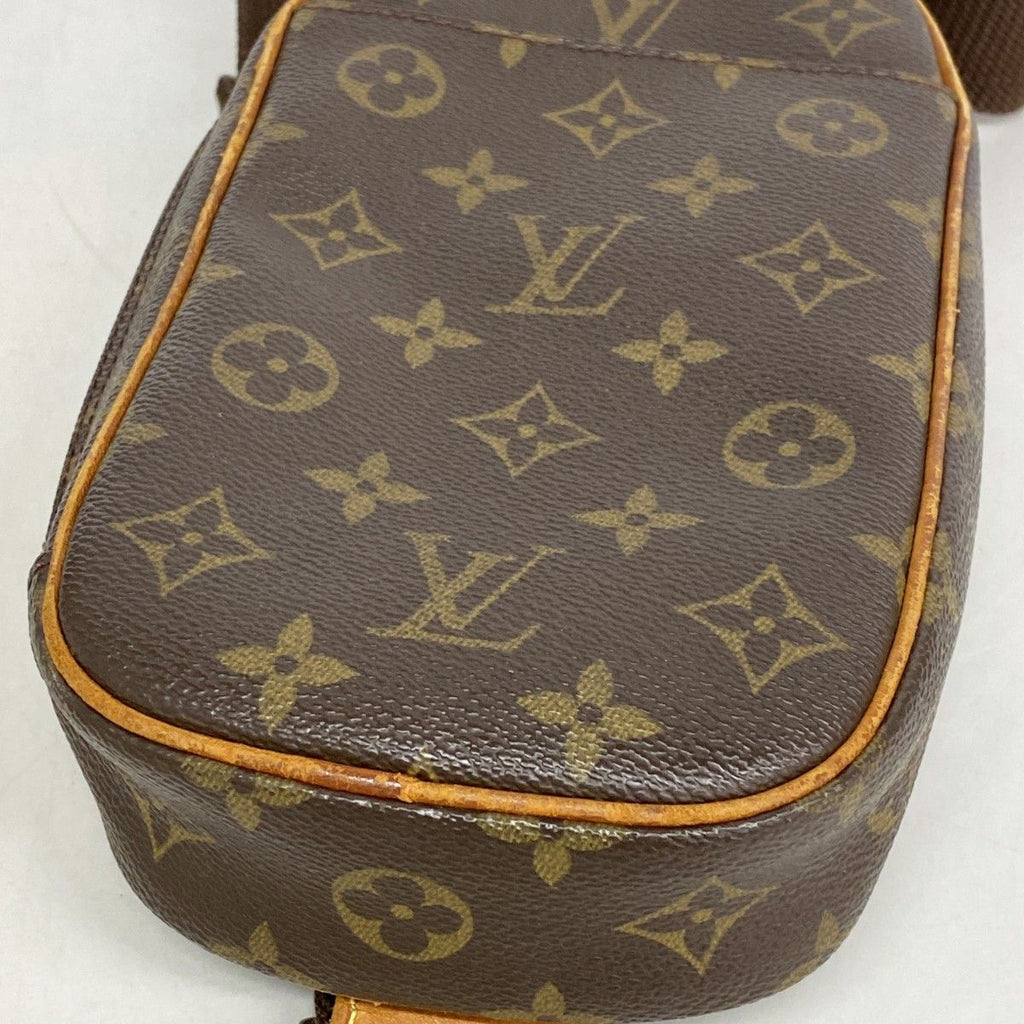 Louis Vuitton Belt Bag Monogram Pochette Gange Brown — view 8