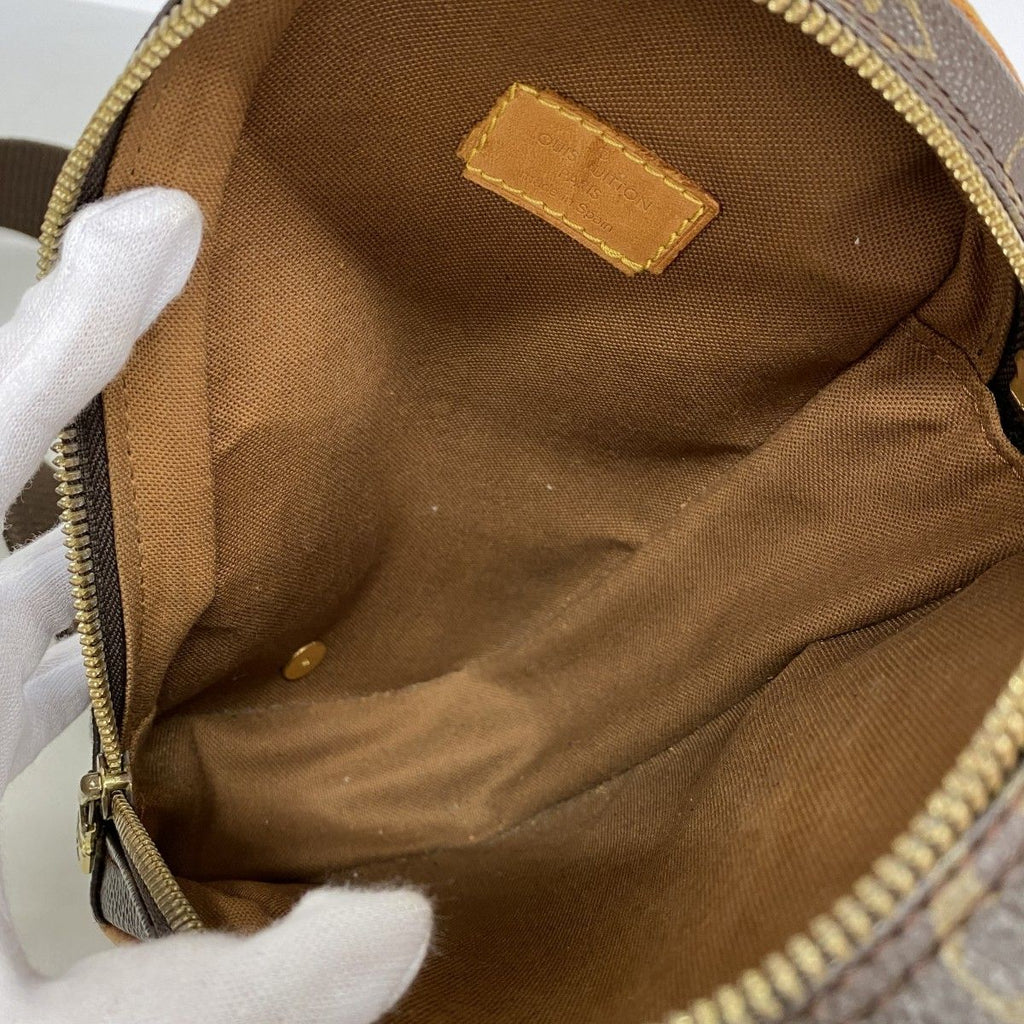 Louis Vuitton Belt Bag Monogram Pochette Gange Brown — view 4