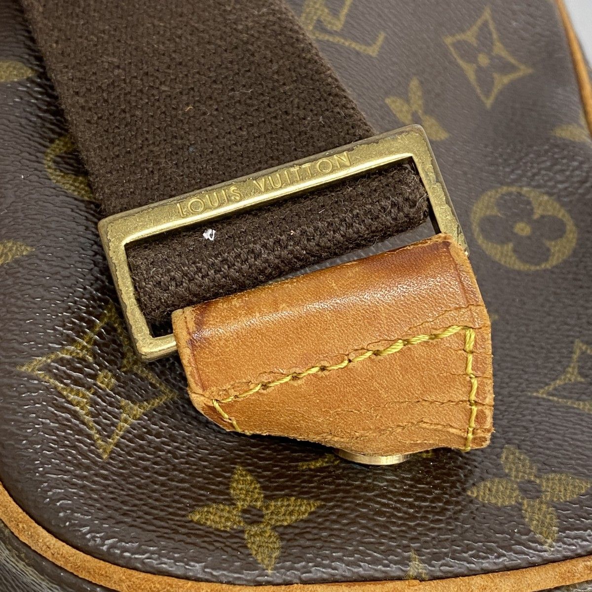 Louis Vuitton Belt Bag Monogram Pochette Gange Brown — view 7