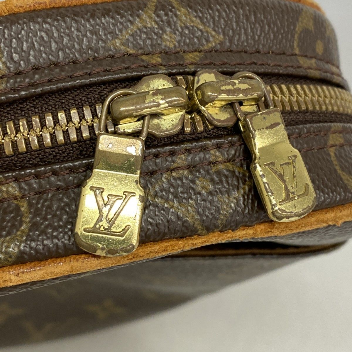 Louis Vuitton Belt Bag Monogram Pochette Gange Brown — view 6