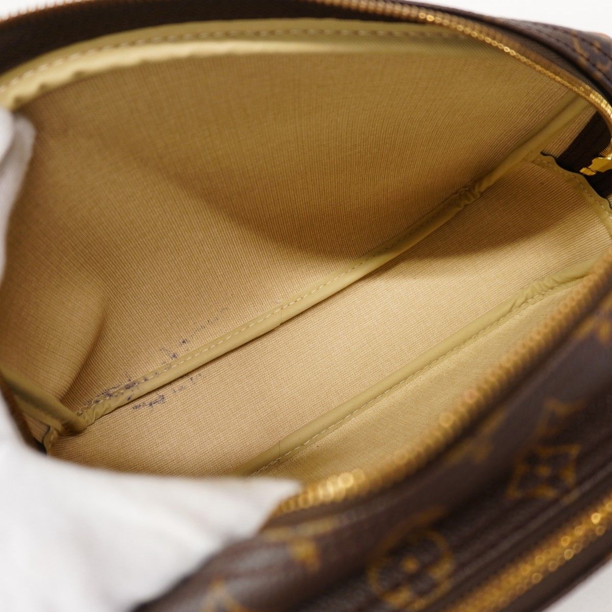 Louis Vuitton Shoulder Bag Monogram Reporter PM Brown — view 4
