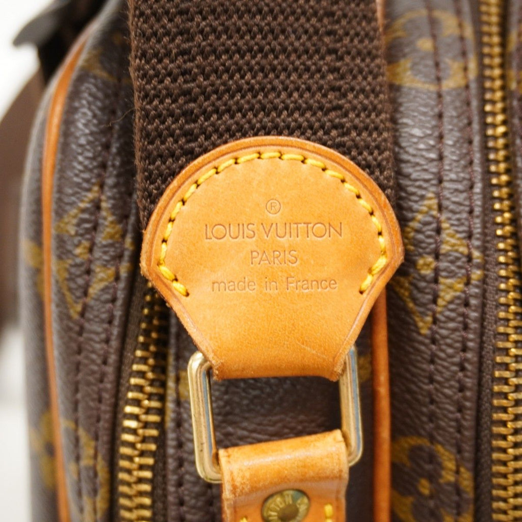 Louis Vuitton Shoulder Bag Monogram Reporter PM Brown — view 5
