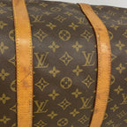 Louis Vuitton Boston Bag Monogram Keepall 50 Brown — view 6