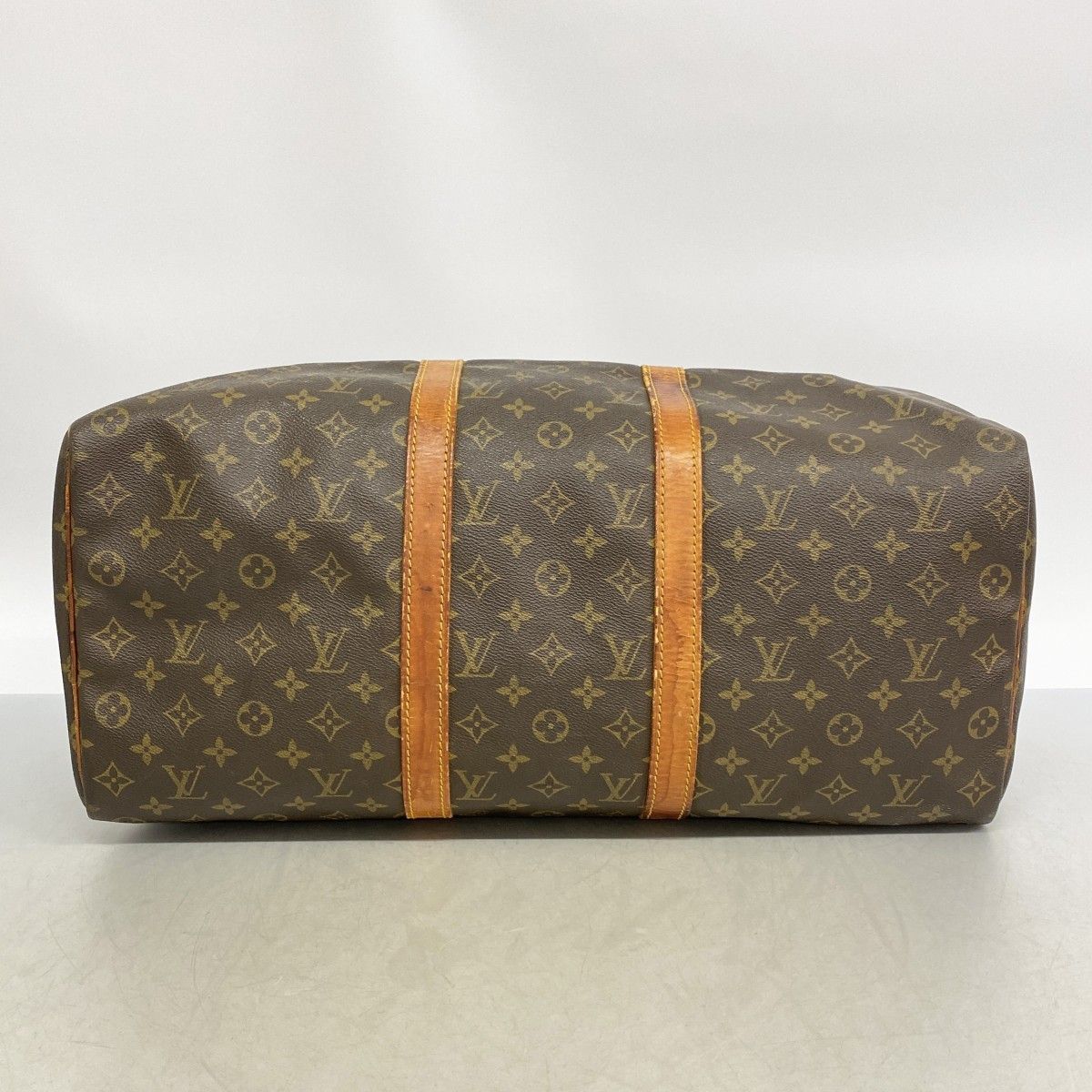 Louis Vuitton Boston Bag Monogram Keepall 50 Brown — view 3