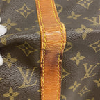 Louis Vuitton Boston Bag Monogram Keepall 50 Brown — view 7