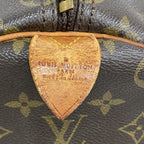 Louis Vuitton Boston Bag Monogram Keepall 50 Brown — view 5