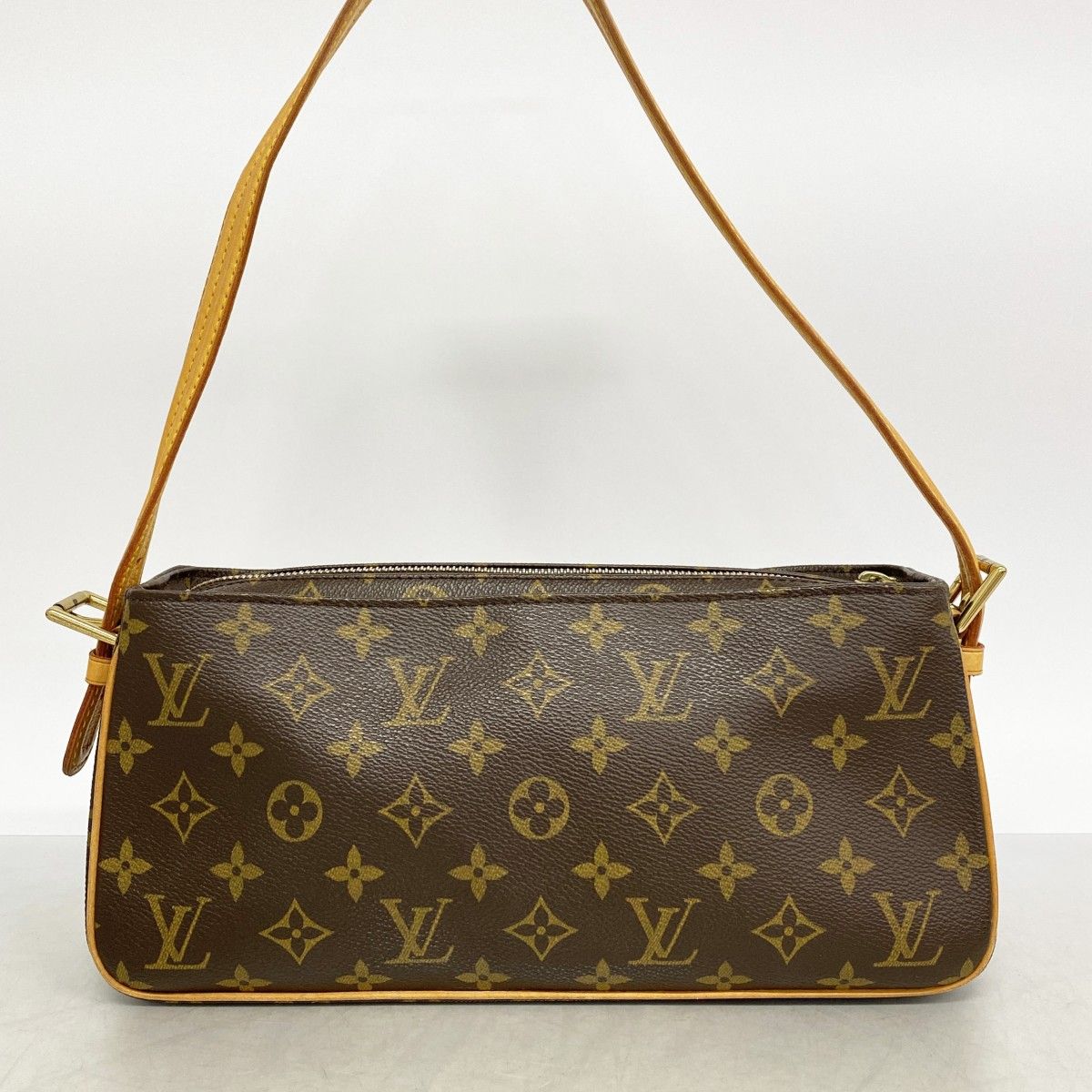 Louis Vuitton Shoulder Bag Monogram Viva Cite Brown — view 9