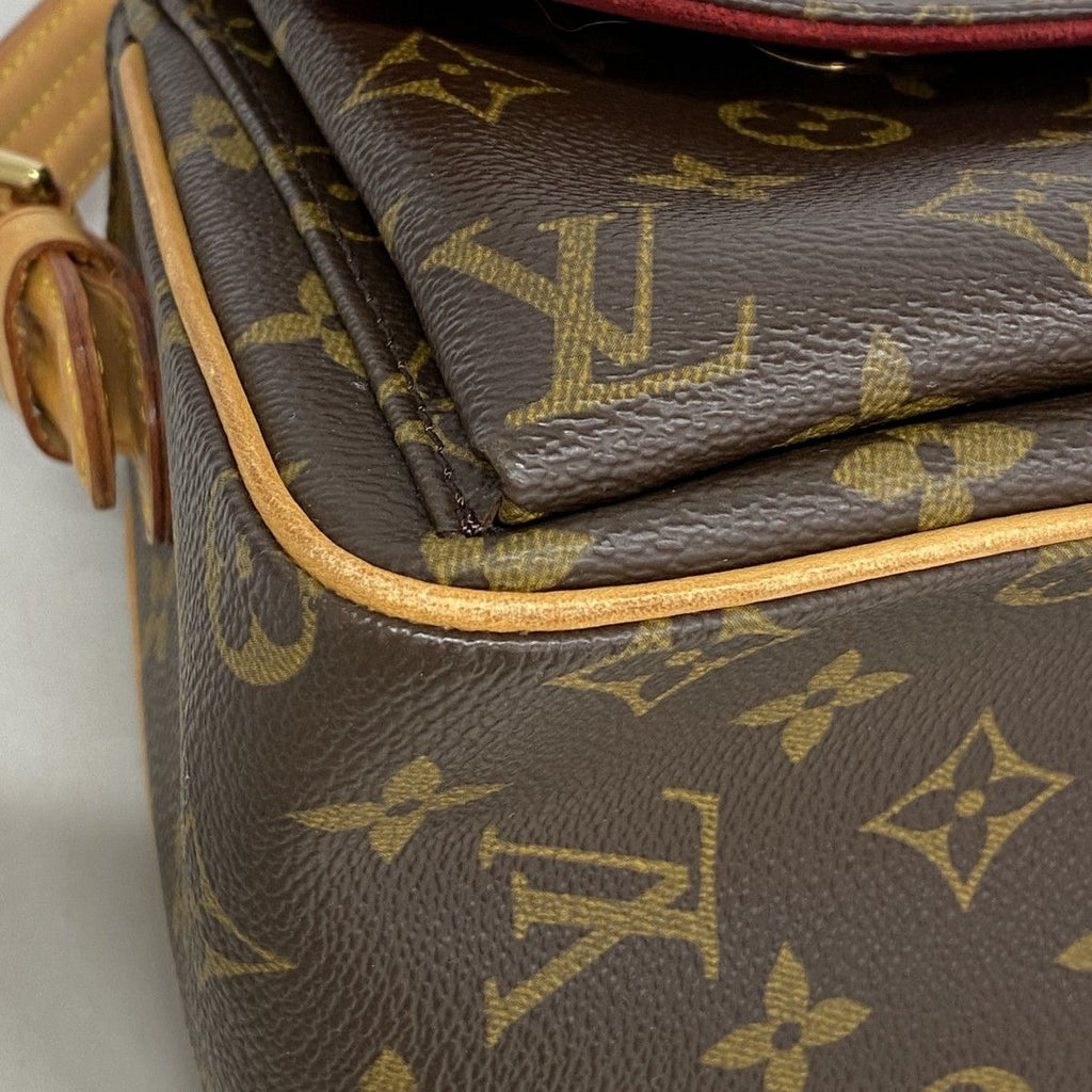 Louis Vuitton Shoulder Bag Monogram Viva Cite Brown — view 6
