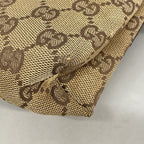 Gucci Waist Bag GG Canvas Beige Brown Silver — view 7