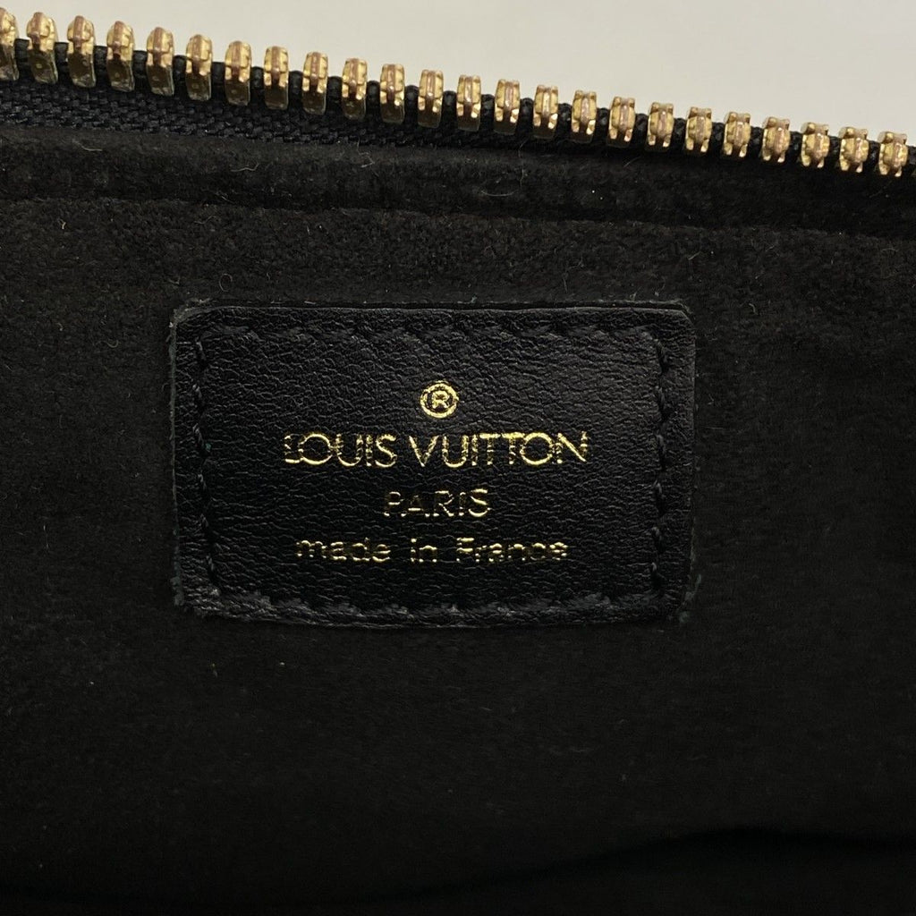 Louis Vuitton Handbag Monogram Steven Black Brown — view 5