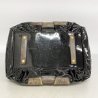 Louis Vuitton Handbag Monogram Steven Black Brown — view 3