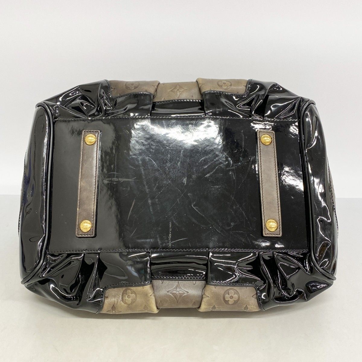 Louis Vuitton Handbag Monogram Steven Black Brown — view 3
