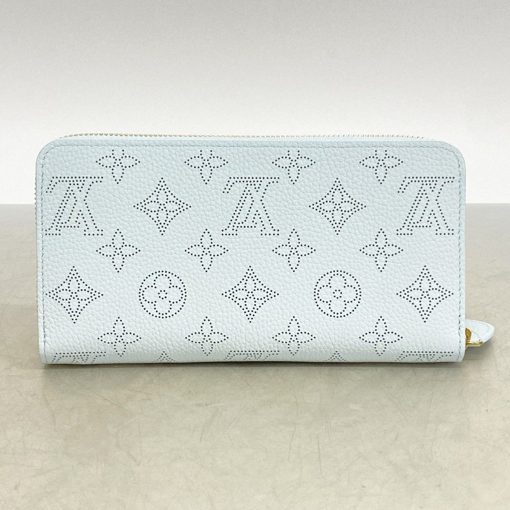 Louis Vuitton Wallet Mahina Zippy Sky Blue Citrus — view 5