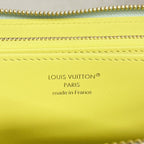 Louis Vuitton Wallet Mahina Zippy Sky Blue Citrus — view 4