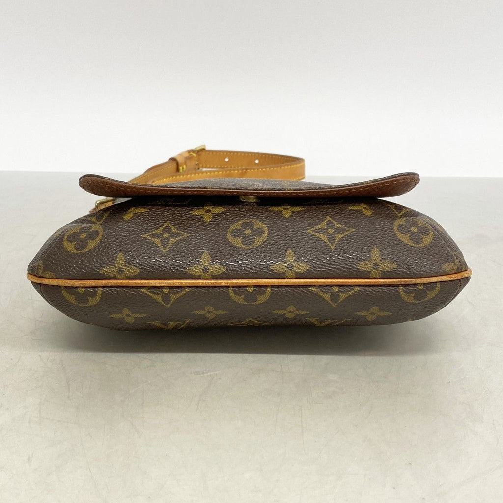 Louis Vuitton Shoulder Bag Monogram Musette Salsa Short Strap Brown — view 3