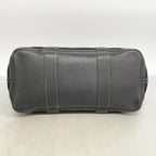 Hermes Tote Garden Party PM Toile Officier Black Silver — view 3