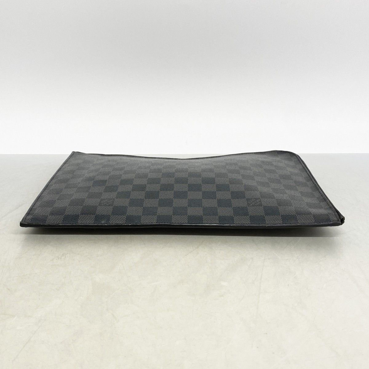 Louis Vuitton Clutch Damier Graphite Pochette Jour GM Black — view 3