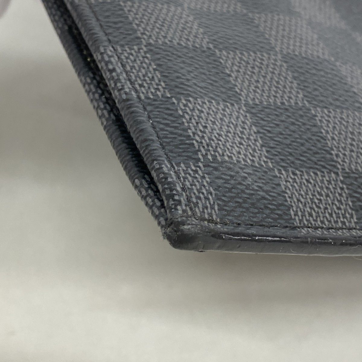 Louis Vuitton Clutch Damier Graphite Pochette Jour GM Black — view 6