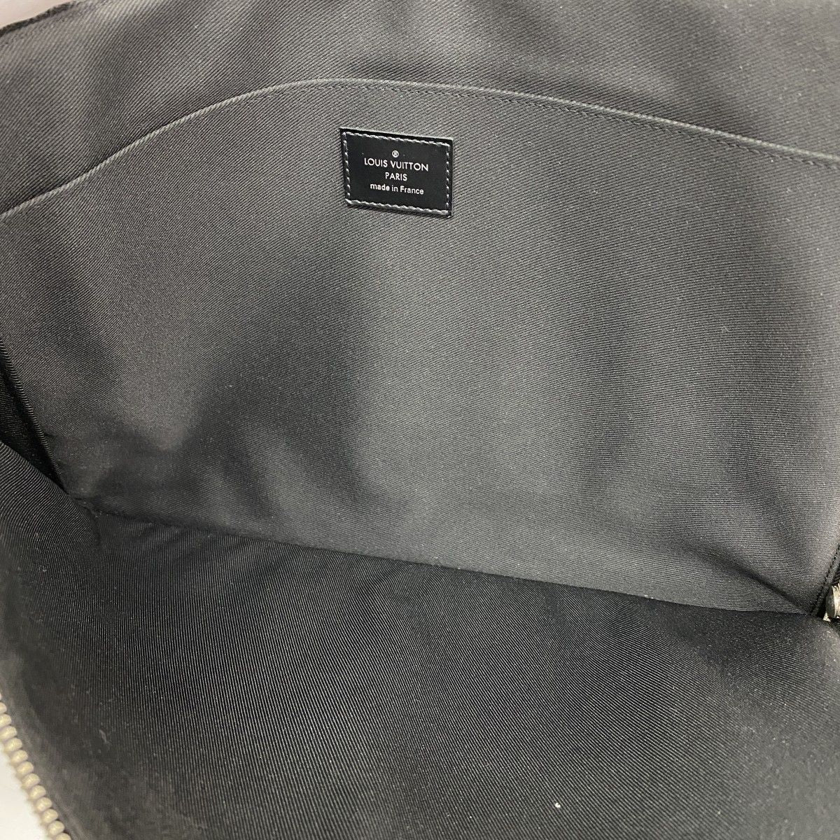 Louis Vuitton Clutch Damier Graphite Pochette Jour GM Black — view 4