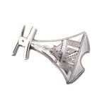 Hermes Touareg Belt Buckle Silver