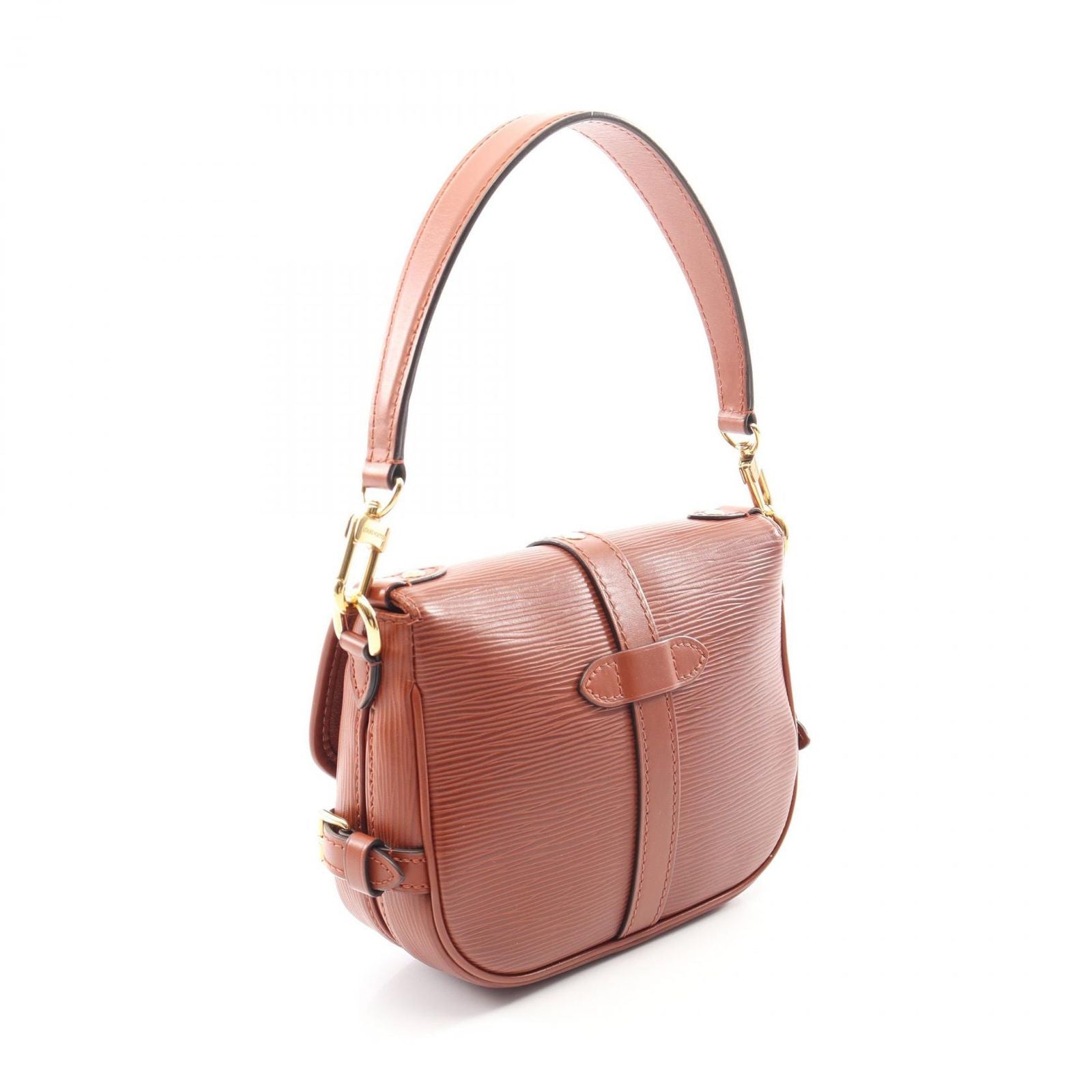 Louis Vuitton Handbag Saumur BB Epi Cognac 2-Way Leather — view 2