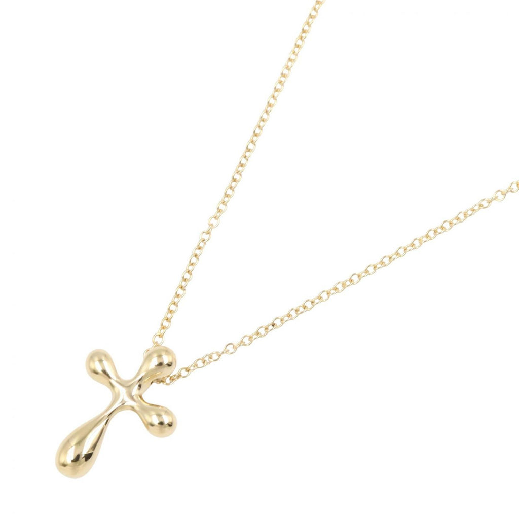 Tiffany & Co Necklace Small Cross Pendant 40.5 cm 18k