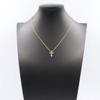 Tiffany & Co Necklace Small Cross Pendant 40.5 cm 18k — view 5