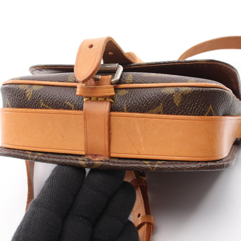 Louis Vuitton Shoulder Bag Cartouchiere PM Canvas Leather — view 9