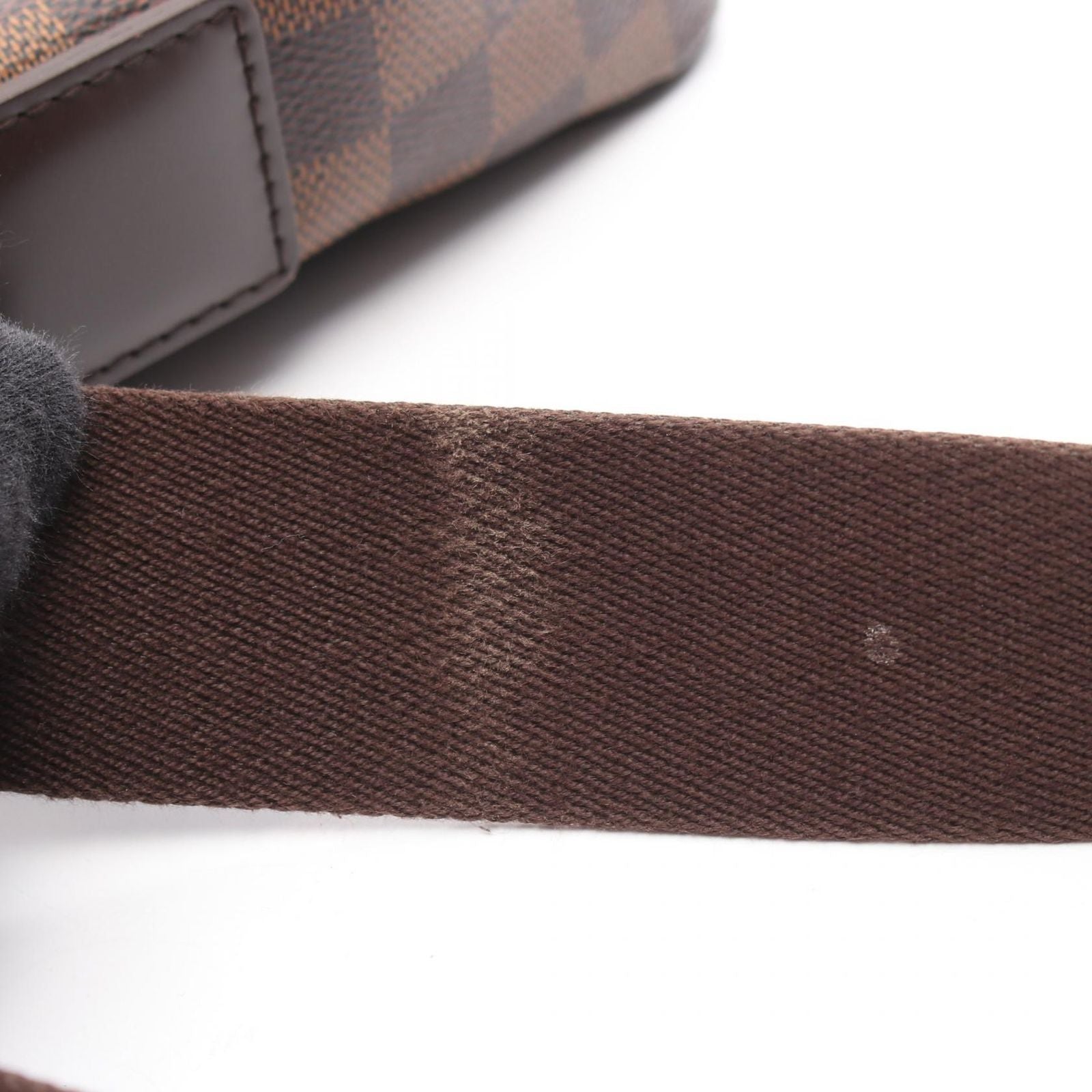 Louis Vuitton Shoulder Bag Shelton Canvas Leather — view 9