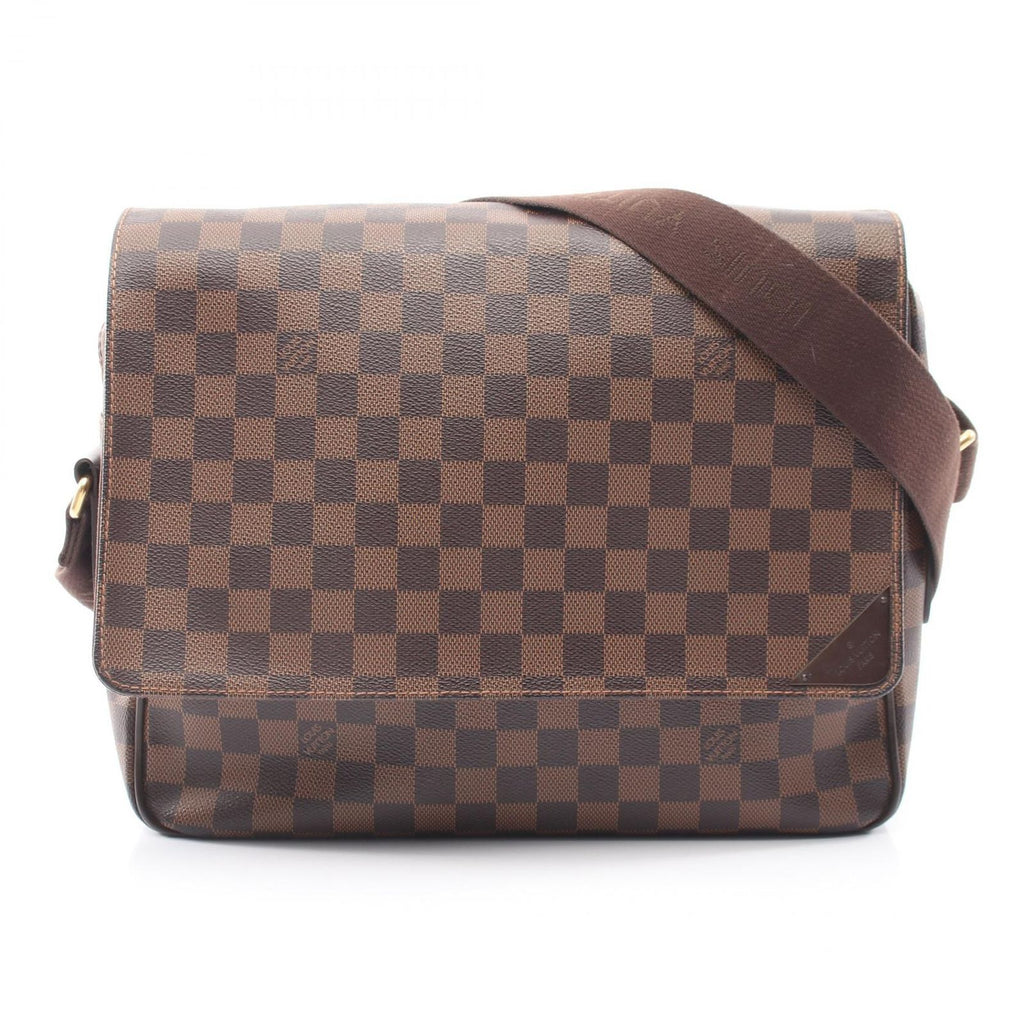 Louis Vuitton Shoulder Bag Shelton Canvas Leather