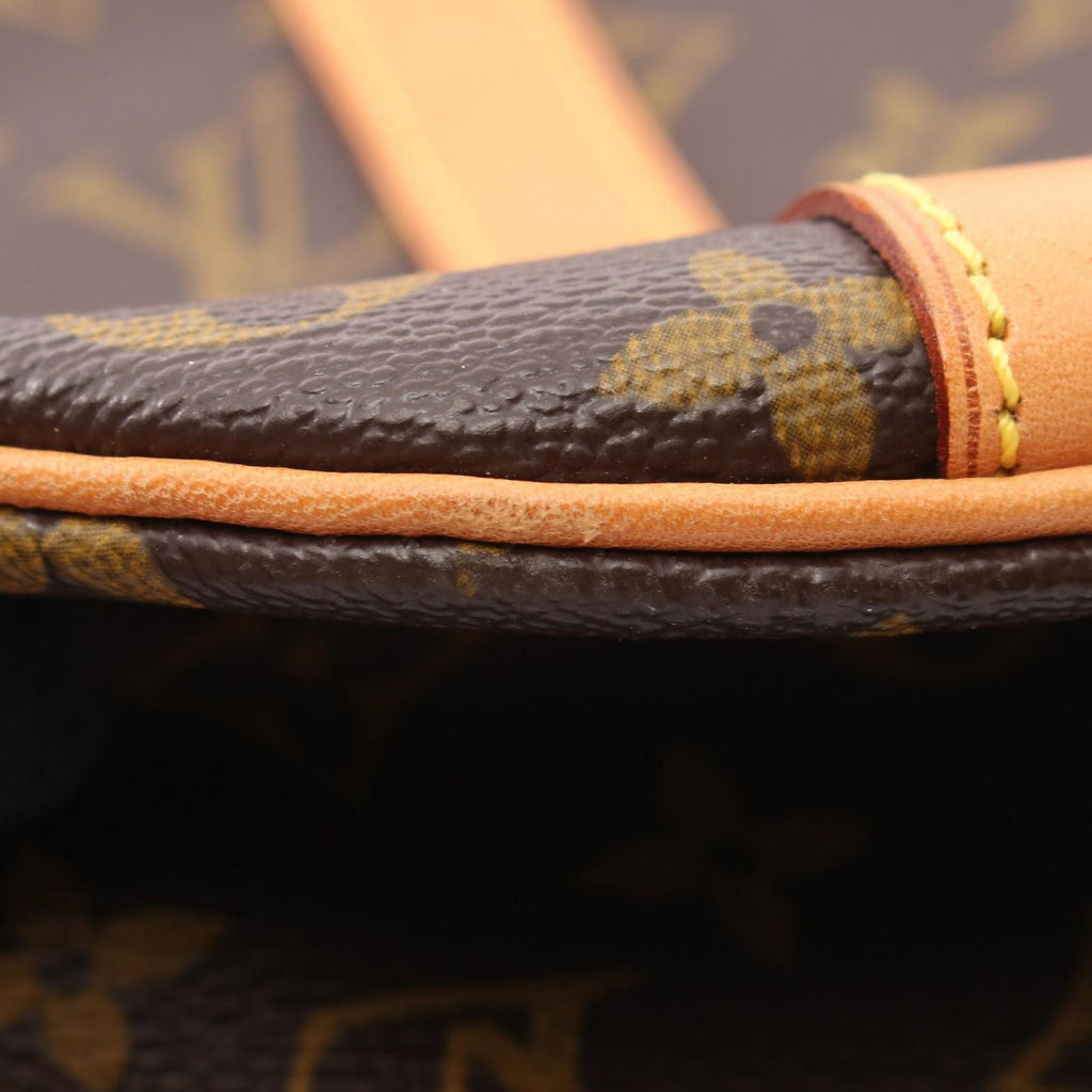 Louis Vuitton Tote Sac Shopping Canvas Leather — view 7