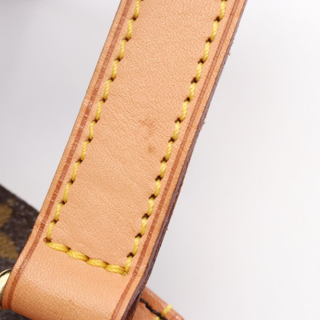 Louis Vuitton Tote Sac Shopping Canvas Leather — view 8
