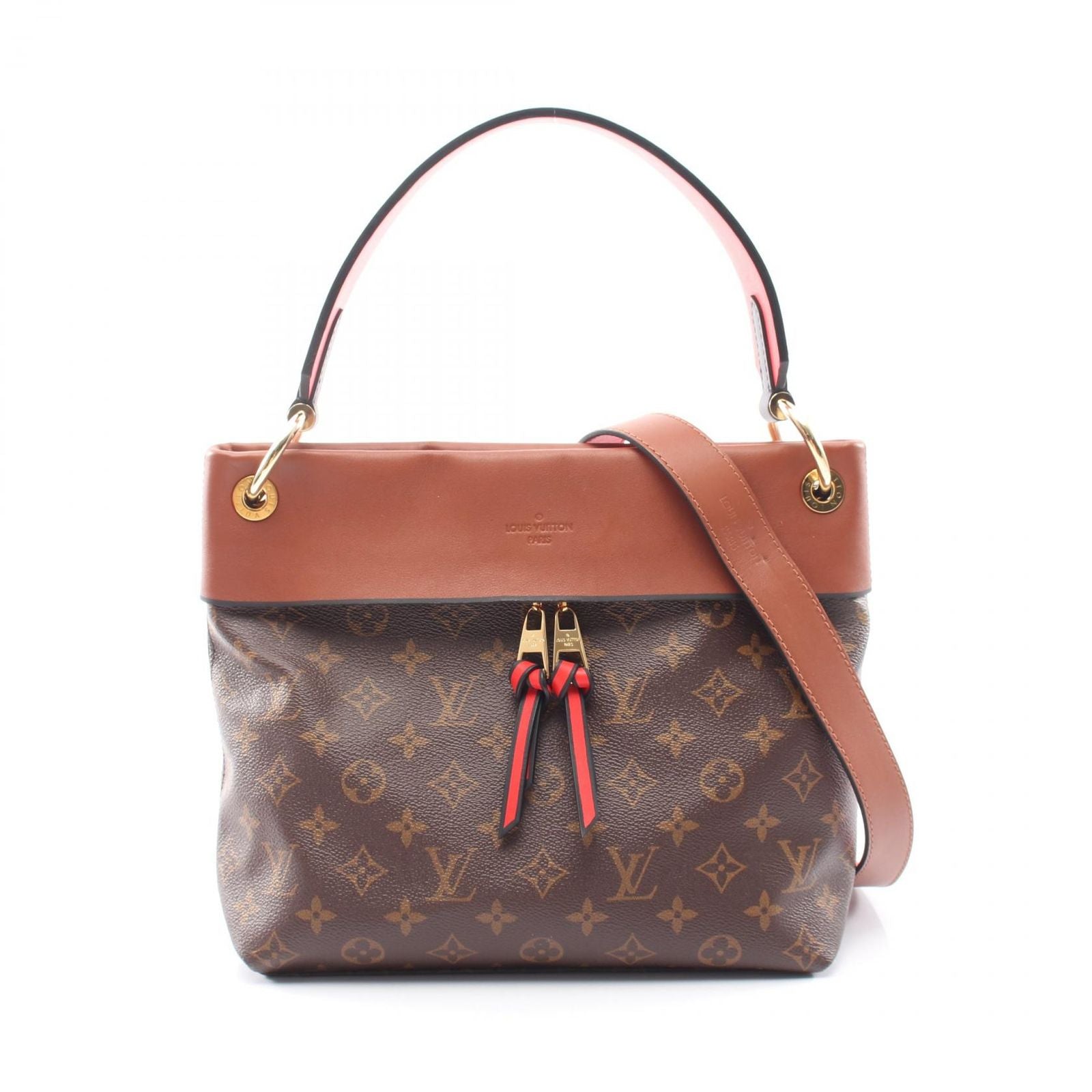 Louis Vuitton Shoulder Bag Tuy Roulis Besace 2-Way Canvas Leather