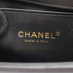 Chanel Shoulder Bag Boy Small Black Caviar Leather Chain — view 4