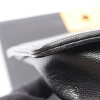 Chanel Shoulder Bag Boy Small Black Caviar Leather Chain — view 6