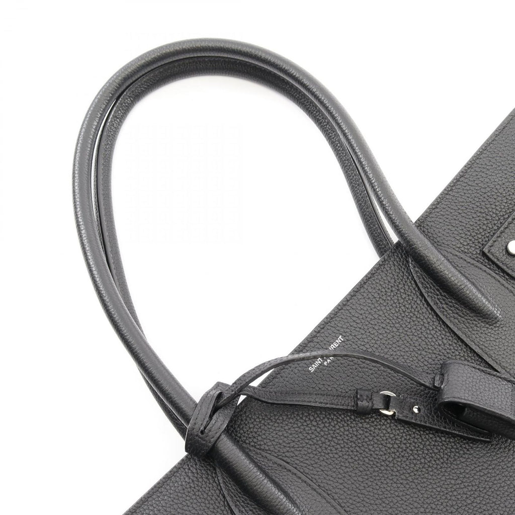 Saint Laurent Paris Tote Sac de Jour Small Black Leather — view 8