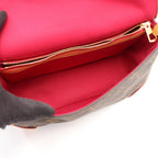 Louis Vuitton Shoulder Bag Diane NM PM Monogram Fuchsia 2-Way Canvas Leather — view 3