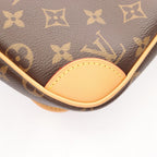 Louis Vuitton Shoulder Bag Diane NM PM Monogram Fuchsia 2-Way Canvas Leather — view 8