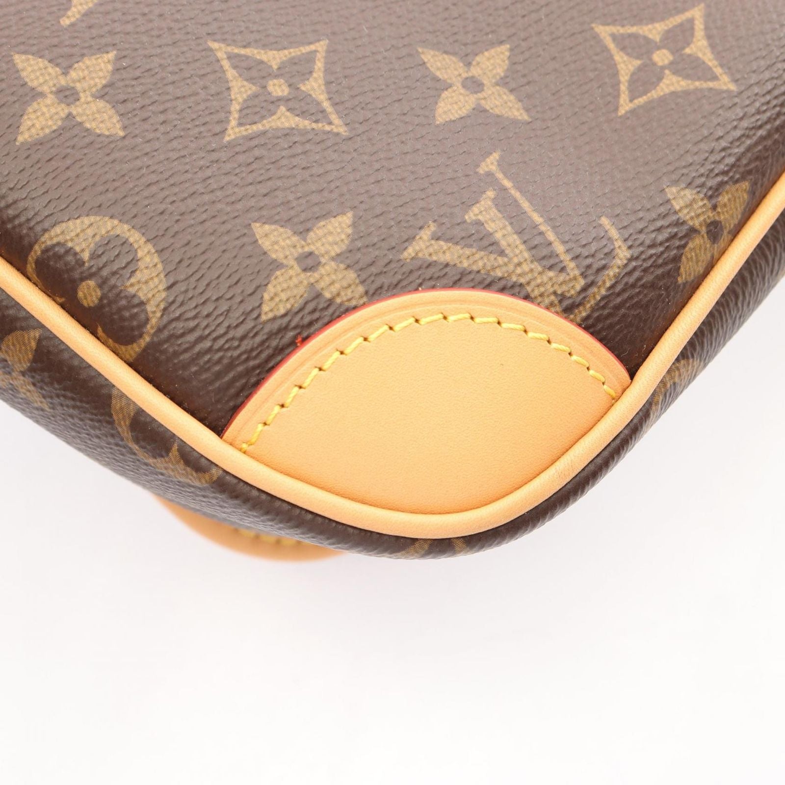 Louis Vuitton Shoulder Bag Diane NM PM Monogram Fuchsia 2-Way Canvas Leather — view 8