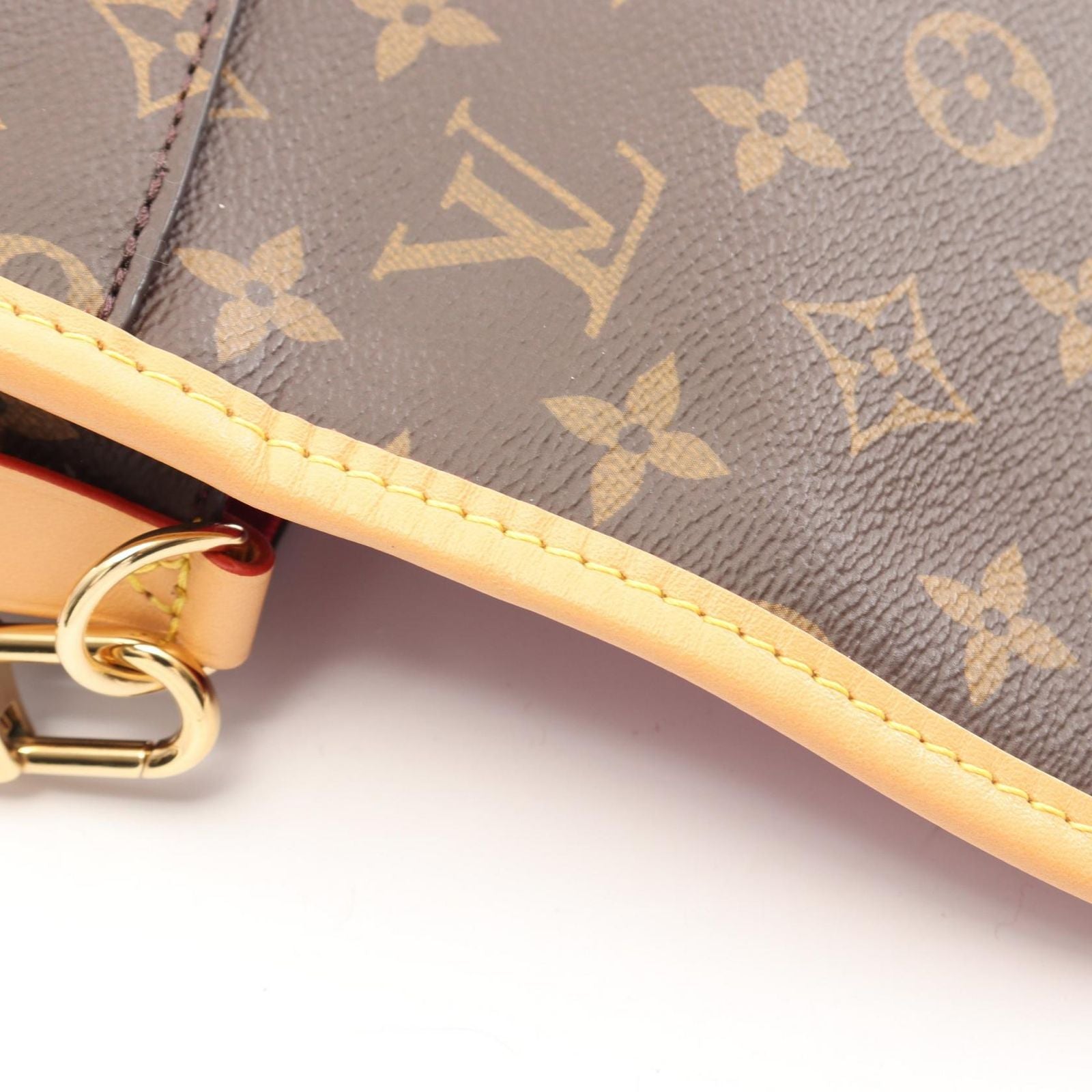 Louis Vuitton Shoulder Bag Diane NM PM Monogram Fuchsia 2-Way Canvas Leather — view 6