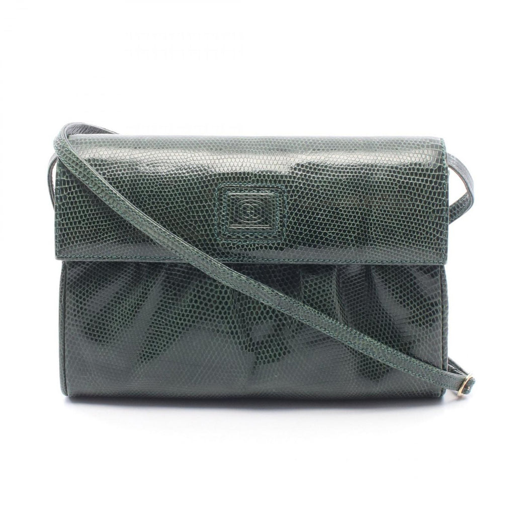 Gucci Shoulder Bag Vintage Green Exotic Cles the