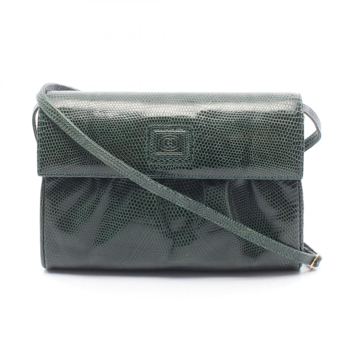Gucci Shoulder Bag Vintage Green Exotic Cles the