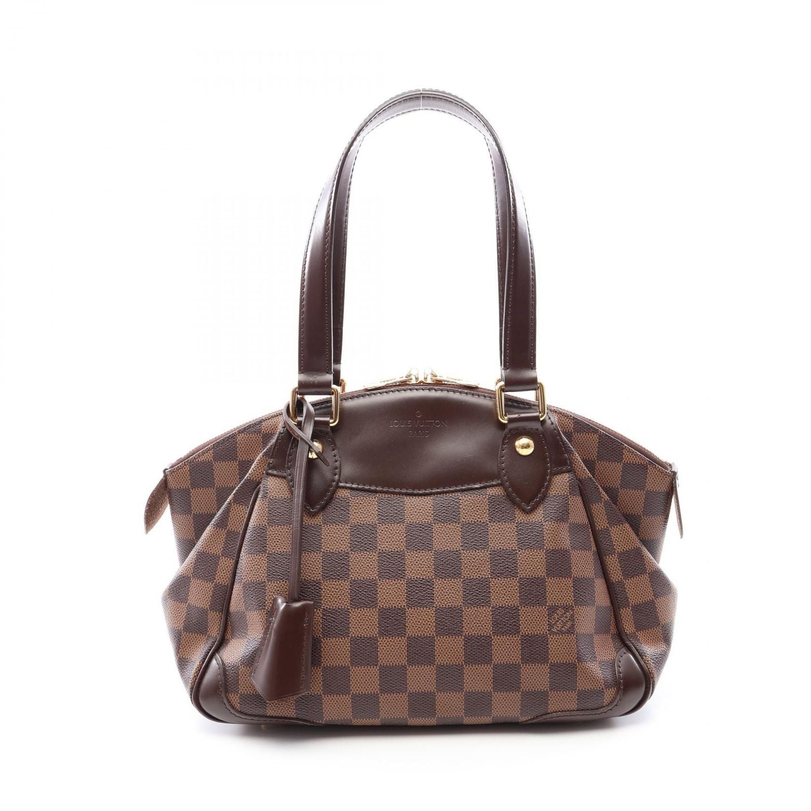 Louis Vuitton Shoulder Bag Verona PM Damier Ebene Canvas Leather