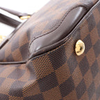 Louis Vuitton Shoulder Bag Verona PM Damier Ebene Canvas Leather — view 8