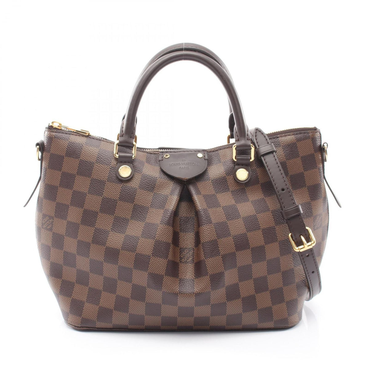 Louis Vuitton Handbag Sienna PM 2-Way Canvas Leather