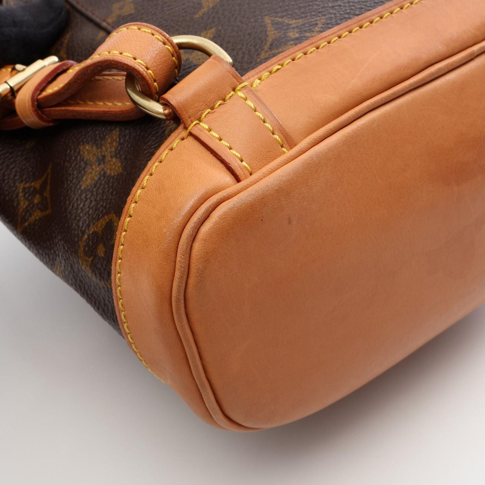 Louis Vuitton Backpack Mini Montsouris Monogram Canvas Leather — view 8